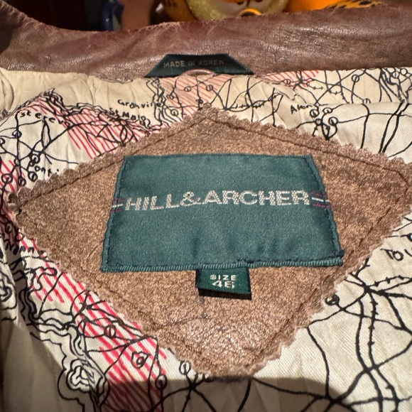 Vintage Brown Leather Jacket - Picture 3 of 13